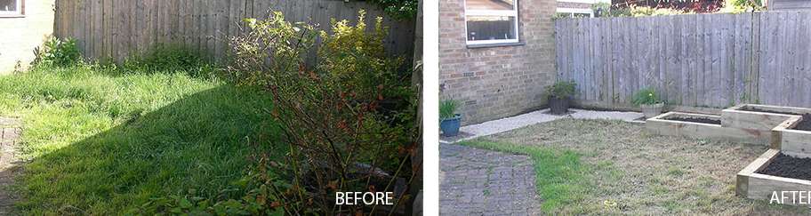 Landscaping and “Small landscaping” work