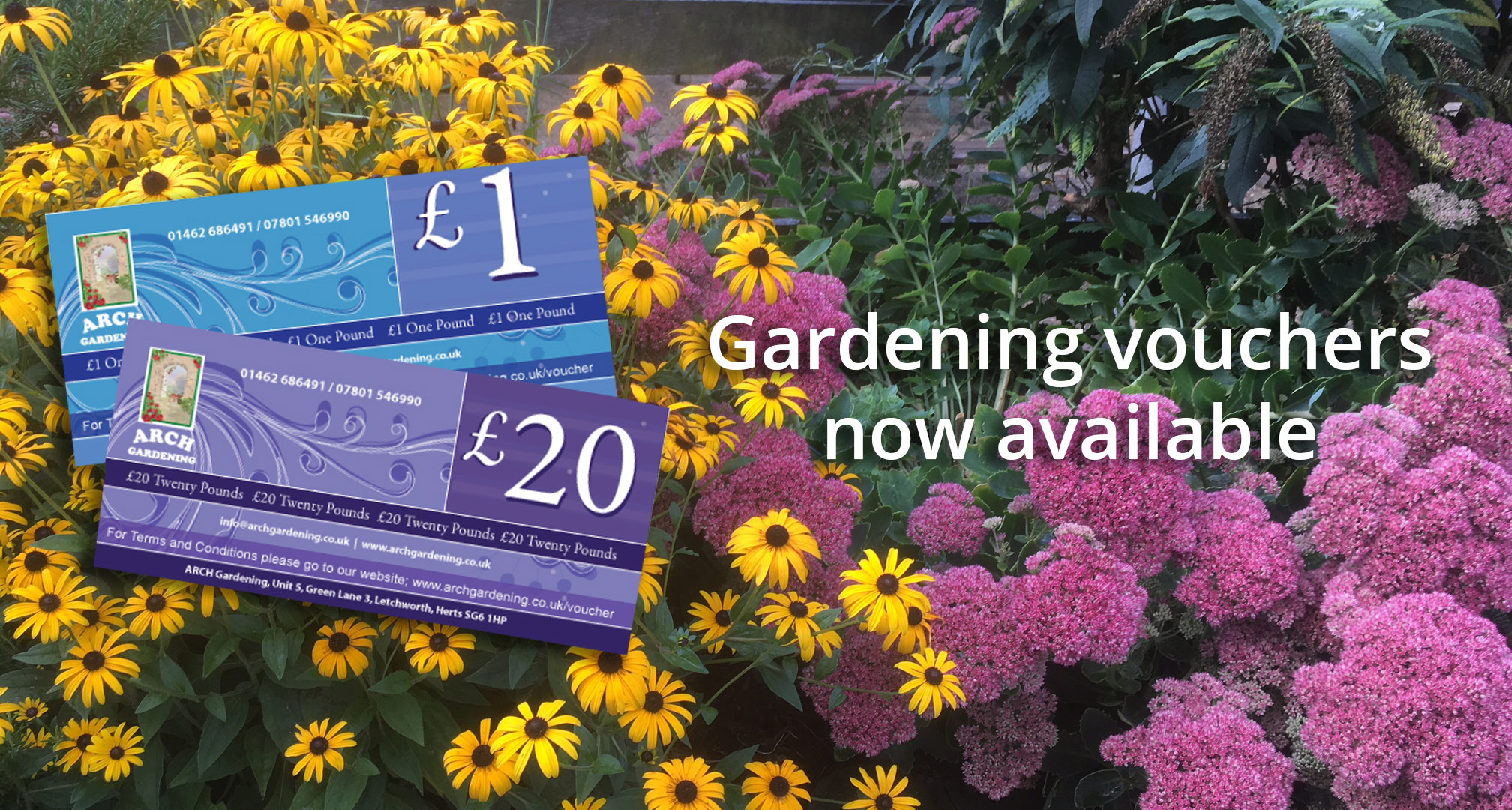 garden visit gift vouchers